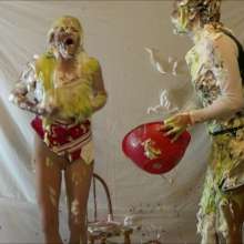 RevSlymsford: Messy Cheerleaders:Jayce + Jilly Have a Crazy Pie Fight