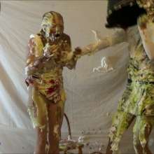 RevSlymsford: Messy Cheerleaders:Jayce + Jilly Have a Crazy Pie Fight