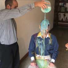 RevSlymsford: Alex Trashes Hot Guy Daniel With Pies, Chocolate, Slime