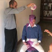 RevSlymsford: Alex Trashes Hot Guy Daniel With Pies, Chocolate, Slime