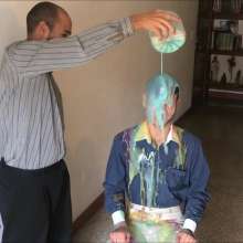 RevSlymsford: Alex Trashes Hot Guy Daniel With Pies, Chocolate, Slime