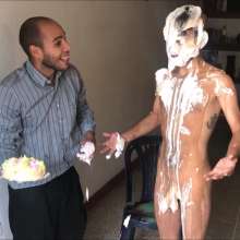 RevSlymsford: Alex Trashes Hot Guy Daniel With Pies, Chocolate, Slime