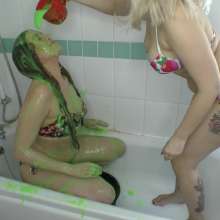TheGungeZone: Bad Dolly and Miss C's Messy Gunge Bath