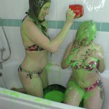 TheGungeZone: Bad Dolly and Miss C's Messy Gunge Bath