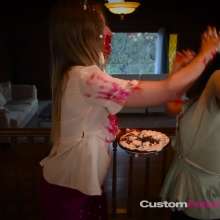 Custom Fetish Videos: Caterer Food Fight