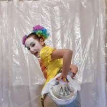 Cinqgirlracer: Cinq in Circus Clown Fun!