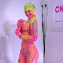 CandyCustard: Cleo Cakebatter Carnage Destroying Wedding Dress