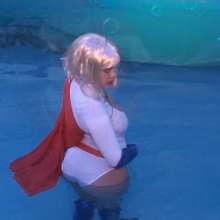 wamtec: Cosplay--Power Girl Wetlook