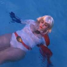 wamtec: Cosplay--Power Girl Wetlook