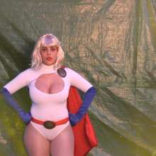 wamtec: Cosplay--Power Girl Wetlook