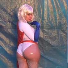 wamtec: Cosplay--Power Girl Wetlook