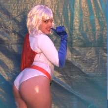 wamtec: Cosplay--Power Girl Wetlook