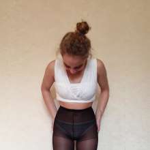 Top Messy Girls: Curly Girl Gets Slime in Pantyhose