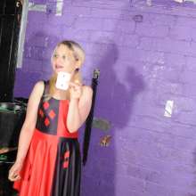 DungeonMasterOne: Dress Cutting Fun: Lucia and Teena have their outfits messed and shredded!