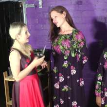 DungeonMasterOne: Dress Cutting Fun: Lucia and Teena have their outfits messed and shredded!