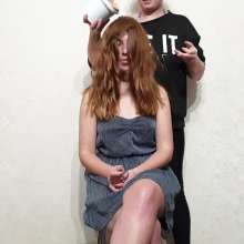 Top Messy Girls: Girl Loves Getting Chocolate on Her Hair