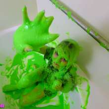 messyhot: Jade Gets Her First Total Gunge Experience
