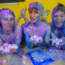 messyhot: Kaydens Jade and UltraHappy Audra Cakesplosion