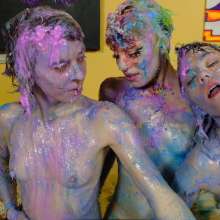 messyhot: Kaydens Jade and UltraHappy Audra Cakesplosion