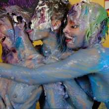 messyhot: Kaydens Jade and UltraHappy Audra Cakesplosion