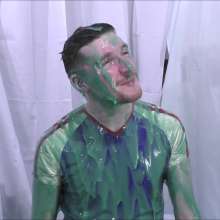 CandyCustard: Stee and Nicky, latex clad hot x rated gunge play