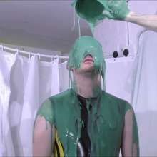 CandyCustard: Stee and Nicky, latex clad hot x rated gunge play
