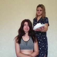 Top Messy Girls: Nancy Gets from Jessie Pie Chocolate Peanut Butter.