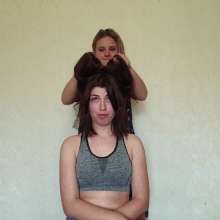 Top Messy Girls: Nancy Gets from Jessie Pie Chocolate Peanut Butter.