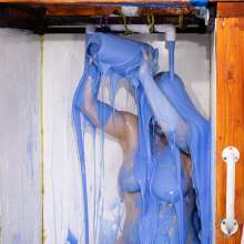 CandyCustard: Photoset: Jezebelle Rainwear and Welly Gunge Fun