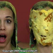 SlapstickStuff: Slime + Skin-Tight Dress: Lucy Returns!
