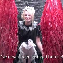 LiquidX: The Human Carwash: Ashleigh in Maid's Dress