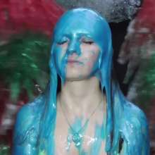 LiquidX: The Human Carwash: Chloe Gunged in Bikini