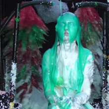 LiquidX: The Human Carwash: Chloe Gunged in Bikini