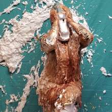 The Man and The Wife: New Scene: The Receptionist--21 pies, 2 slimes, chocolate syrup!