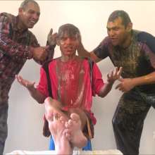 RevSlymsford: Tickling and Slime: New Guys Get Revenge On Daniel