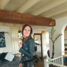 eileenvogel: W325 Leila and Eileen in leather biker outfits