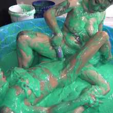 Jayce: 20 Gallons of Green Goo+Lesbian Love W/alice+multiple O's!