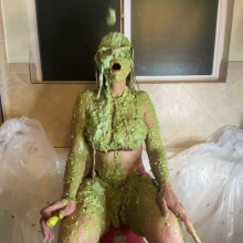 Slimed Models: Poor Ms. Estrada Has a Student Get Sick All Over Her
