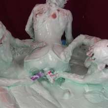 Jayce: 3 Girl Fuck+Pool of Latest Gunge+pics+high-Res 2nd Angle!