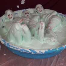 Jayce: 3 Girl Fuck+Pool of Latest Gunge+pics+high-Res 2nd Angle!