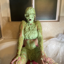 Slimed Models: Poor Ms. Estrada Has a Student Get Sick All Over Her