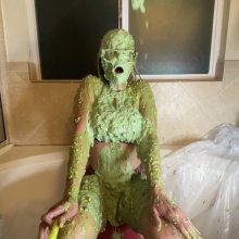 Slimed Models: Poor Ms. Estrada Has a Student Get Sick All Over Her
