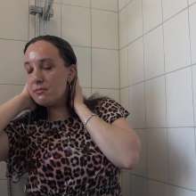 Wamtastic Jessica: Ann's First Clothed Shower