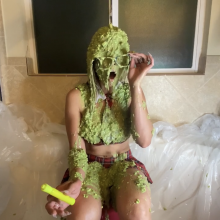 Slimed Models: Poor Ms. Estrada Has a Student Get Sick All Over Her