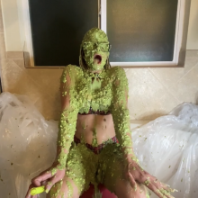 Slimed Models: Poor Ms. Estrada Has a Student Get Sick All Over Her