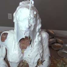 Jayce: The Literal Pie Stacking Sticky sandwich+gunging+orgasm w/Ariel!
