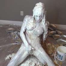 Jayce: The Literal Pie Stacking Sticky sandwich+gunging+orgasm w/Ariel!