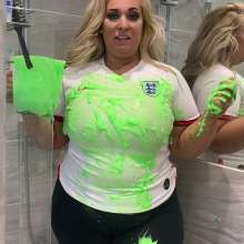 TheGungeZone: Kellie's Messy Football Forfeit