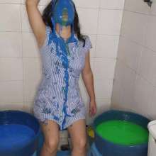 Nataly Loveu: Naked and Messy Slime