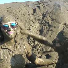 DungeonMasterOne: Running Gear Vs Nike Catsuit in the Mud with Susie and Honeysuckle!